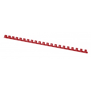 Пружина пластикова червона d 6мм OFFICE PRODUCTS 20240615-04, 100 шт/уп